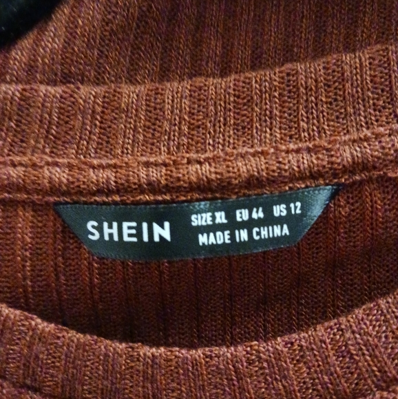 Shein Crop Sweater Long Sleeve XL - Picture 4 of 4
